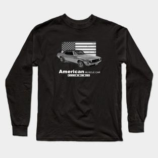 Camaro SS 396 American Muscle Car 60s 70s Old is Gold Long Sleeve T-Shirt